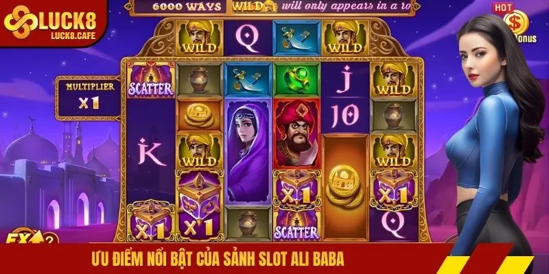 Ưu điểm nổi bật của sảnh slot ali baba